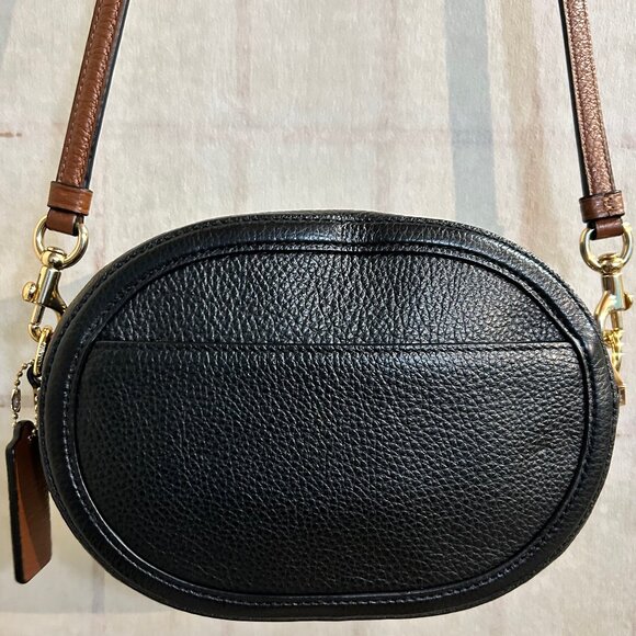 Coach Camera Bag Horse & Carriage Black - Picture 2 of 5